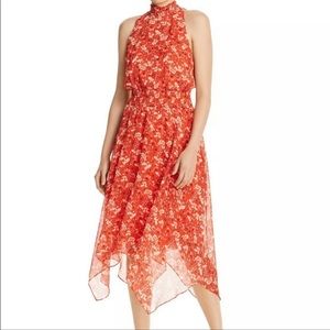 Sam edelman floral chiffon dress